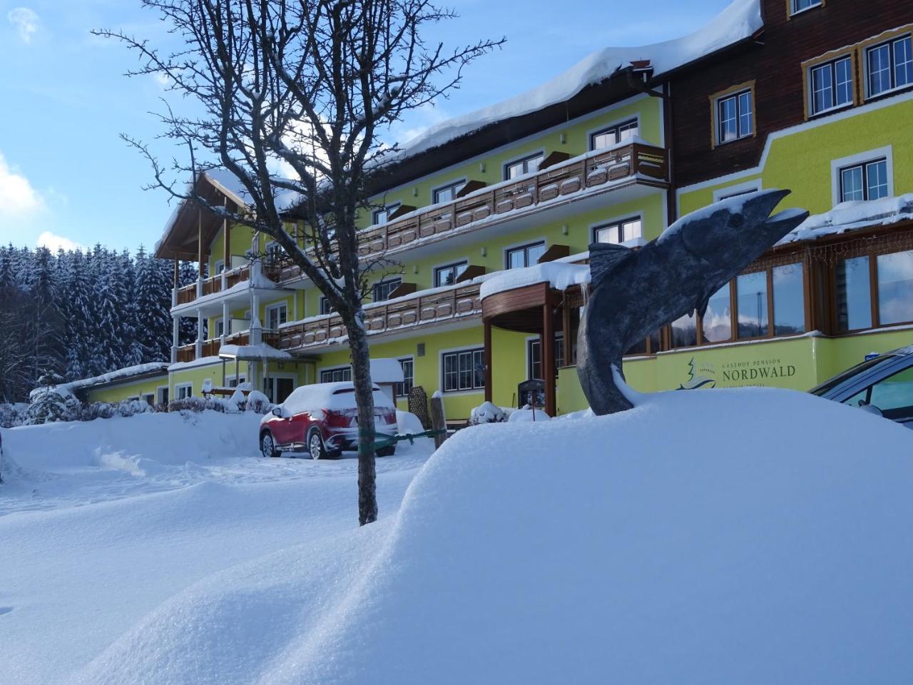 Gasthof-Pension Nordwald Harbach  외부 사진